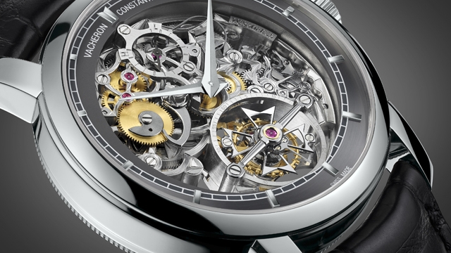 Patrimony Traditionelle tourbillon squelette 14 jours