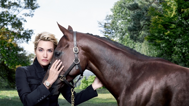 Kate Winslet, Ambassadrice Longines de l’Élégance depuis 2010.